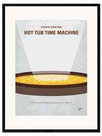 Impresión de arte enmarcada Hot Tub Time Machine
