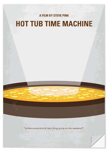 Vinilo para la pared Hot Tub Time Machine