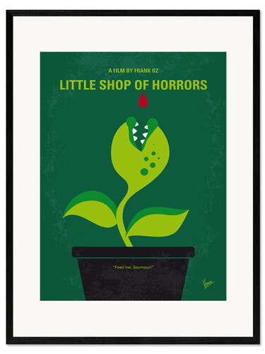 Ingelijste kunstdruk Little Shop Of Horrors