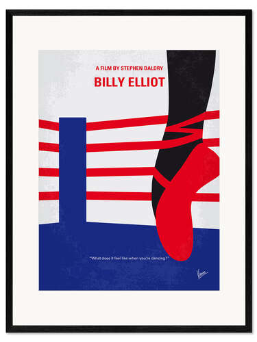 Plakat artystyczny premium w ramie Billy Elliot