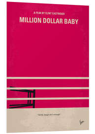 Tableau en PVC Million Dollar Baby (anglais)