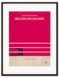 Gerahmter Kunstdruck Million Dollar Baby