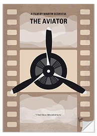 Selvklebende plakat The Aviator