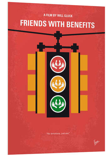 Foam board print Friends With Benefits