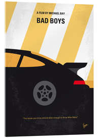 Tableau en verre acrylique Bad Boys (anglais)