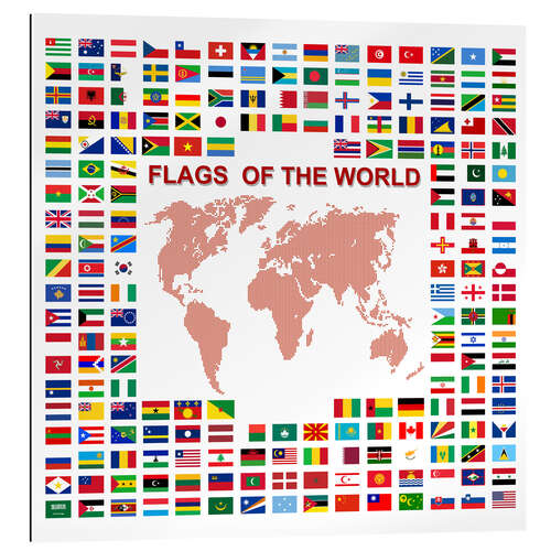 Gallery print Flags of the world