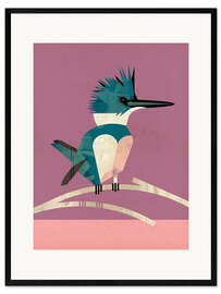 Framed art print Kingfisher