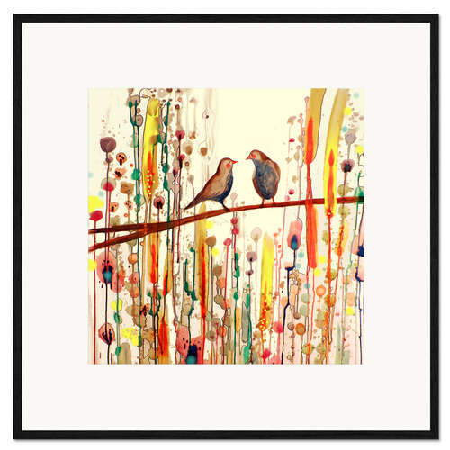 Framed art print Gypsies