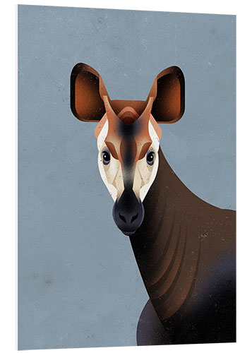 PVC print Okapi