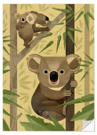 Wall sticker Koala bear