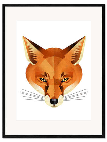 Gerahmter Kunstdruck Fuchs