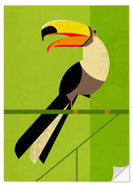 Wall sticker Toucan