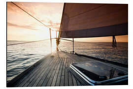 Magnettafel In die Ferne segeln