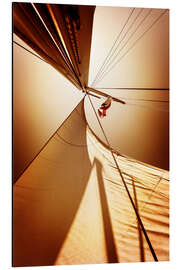 Magnettafel Segel im Wind I