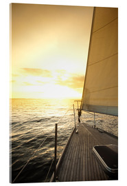 Acrylic print  Sailboat at Sea