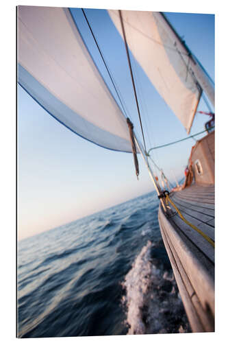 Gallery print Sailing in Sunrise