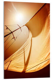 Quadro em plexi-alumínio Sail in the wind II