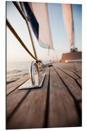 Magnettafel Segeln, Sommerzeit gesättigt bunten Thema