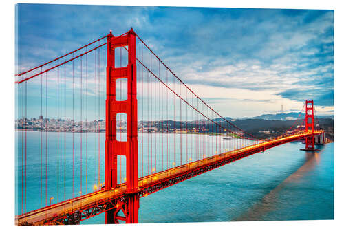 Acrylic print The Golden Gate Bridge, San Francisco