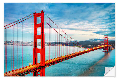 Vinilo para la pared El Golden Gate