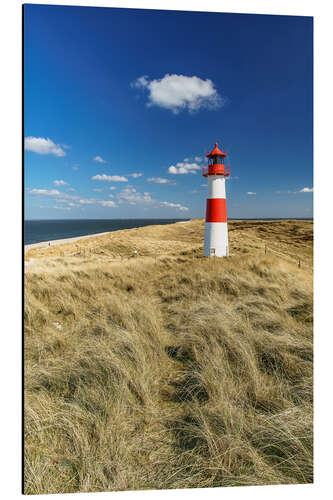 Aluminium print Lighthouse - Sylt Island