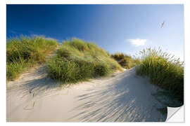 Naklejka na ścianę Sand dunes by the Baltic Sea