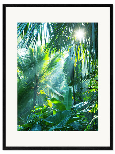 Framed art print Jungle fever
