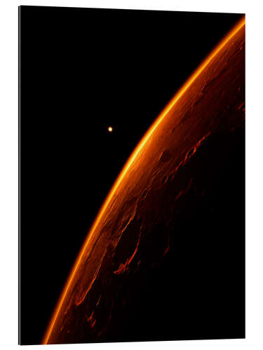 Gallery print The red planet