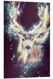 Foam board print Magic Stag