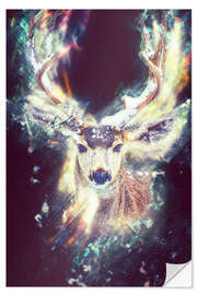 Wall sticker Magic Stag