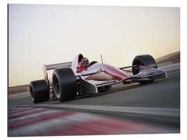 Magnettafel F1-Rennwagen in Bewegung