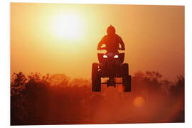 PVC print Driving quad