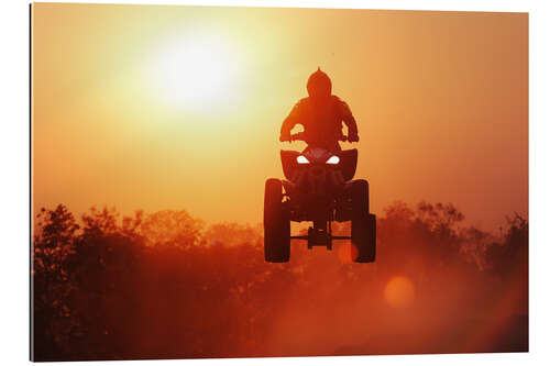 Gallery print Driving quad
