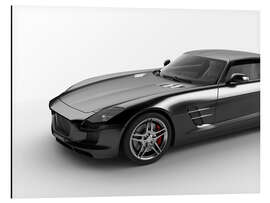 Magnettafel schwarzer Kraftprotz