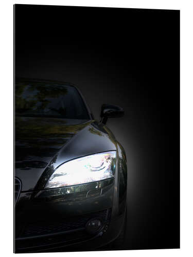 Cuadro de plexi-alu The eye of the sports car