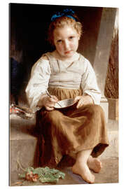 Cuadro de plexi-alu Gruel (Little Girl Eating her Soup), 1872