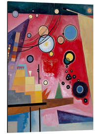 Magnettafel Schweres Rot