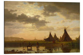 Magnettafel Ansicht von Chimney Rock