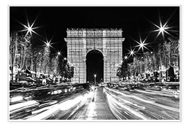Poster Arc de Triomphe, Paris
