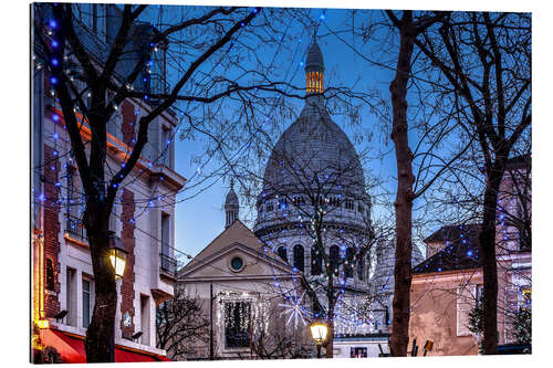 Gallery Print Place du Tertre mit Sacré-Cœur, Montmartre