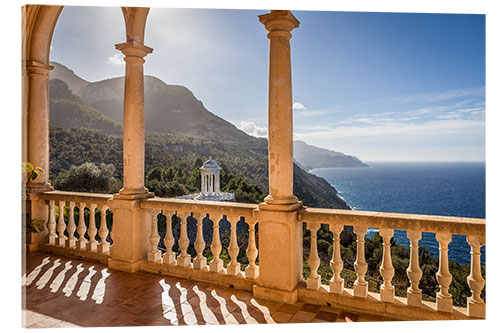Acrylic print Mansion and garden of Son Marroig (Mallorca)