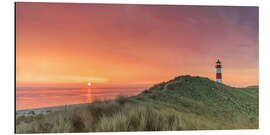 Alubild Golden Morning - Sylt