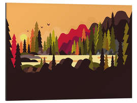 Magnettafel Rocky Mountains