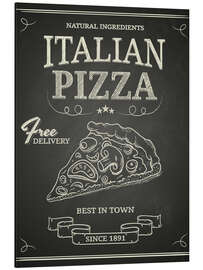 Magnettafel Italian Pizza