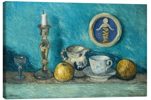 Canvas-taulu Still Life with Robbia Putto