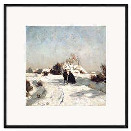 Framed art print New Year's Day
