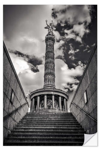 Selvklæbende plakat Victory Column Berlin