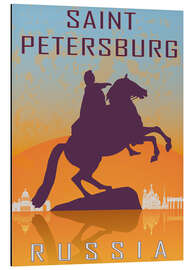 Magnettafel Sankt Petersburg