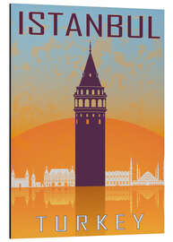 Magnettafel Istanbul - Galataturm