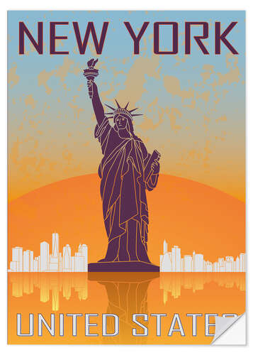 Wall sticker New York - Statue of Liberty